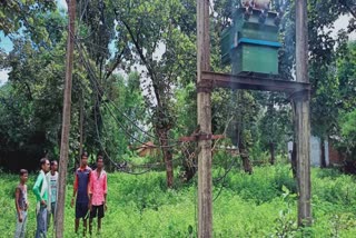 Villagers troubled by shabby transformer in dhurwar 