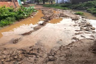 Villagers upset due to lack of road 