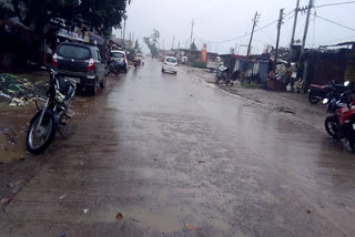 Rain in Pandariya Block