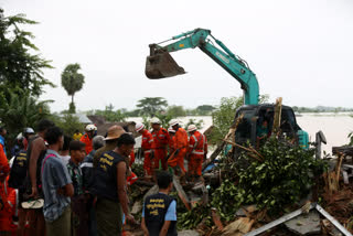 96 killed in Myanmar jade mine landslide