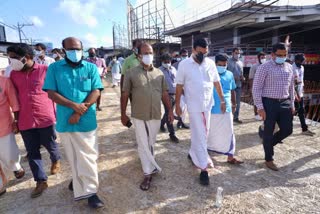 Edappal flyover PA Muhammad Riyaz PA Muhammad Riyaz assessed the construction of the Edappal flyover construction of the Edappal flyover എടപ്പാൾ മേൽപ്പാല നിർമാണം പിഎ മുഹമ്മദ് റിയാസ് പൊതുമരാമത്ത് വകുപ്പ് പൊതുമരാമത്ത് വകുപ്പ് മന്ത്രി Minister of Public Works മലപ്പുറം malappuram flyover മേൽപ്പാലം