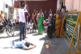 Thiruchendur vaikasi festival held without pilgrims
