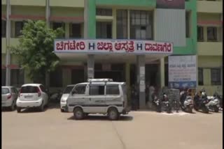  Queue for the vaccine in davanagere