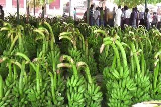   Tenkasi Banana market opend