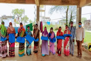 Distribution of mosquito nets in Nizamabad