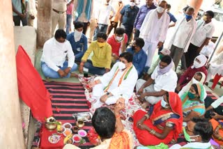 Minister Shivkumar Dahria done Bhoomipujan