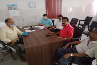 civil surgeon held a meeting regarding arrangement of health department