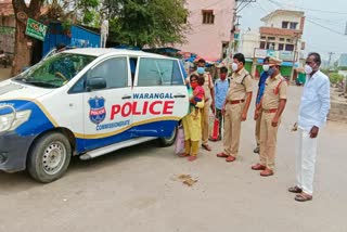 police moved pregnant woman, warangal police 