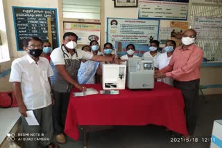 oxygen concentrator distribution at mopi devi