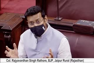जयपुर की खबर सांसद राज्यवर्धन सिंह राठौड़ सांसद ने लोकसभा में पूछा प्रश्न Jaipur news  MP Rajyavardhan Singh Rathore    MP asked questions in Lok Sabha