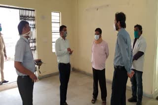 Deputy Inspector inspected Quarantine Center in Seraikela