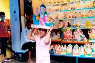Ganesh chaturthi celebrations during corona period