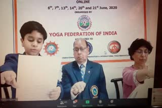 Online national yoga competition starts