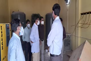 DM inspected DMCH regarding the treatment of Corona patients in darbhanga