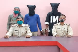 Two accused absconding for molesting minor arrested in Seraikela