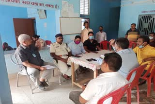 police administration helds meeting regarding dussehra festival