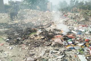 People are facing garbage problem in mohan garden 