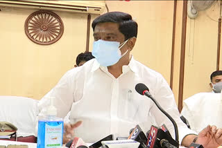 minister prashanth reddy review on corona cases