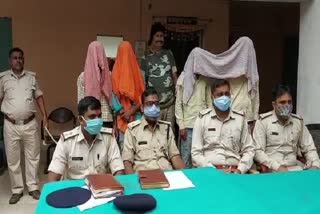 four criminals arrested in chatra