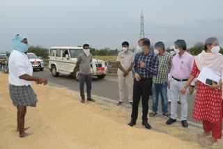 Collector Musharraf Ali Farooqi, ikp center Chaman Palli, Nirmal district