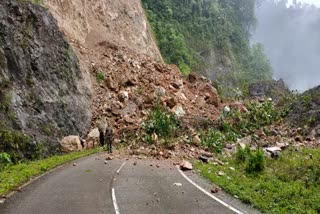 Landslide at arunachal pachighat