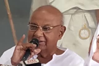 Former Prime Minister HD Deve Gowda