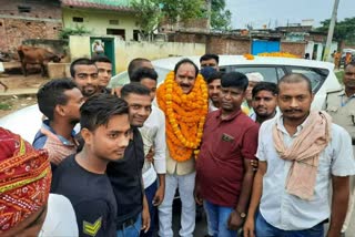 nda candidate jai kumar singh appealing to people for vote