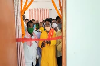 Jagarnath Mahato inaugurated Public Representative Room at Dumri Block Office in giridih