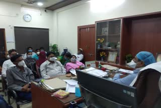 SDM took meeting of health department