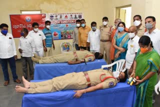 Blood donation in medchal district