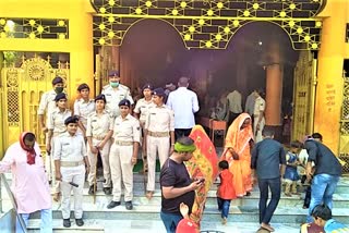 women chain and purse missing from harsu brahma dham temple