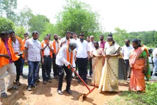 Minister Kota Srinivasa Poojary who initiated the development works