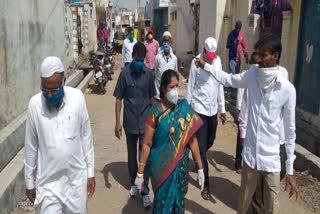 Nizamabad Mayor Nithu Kiran Tour In Town