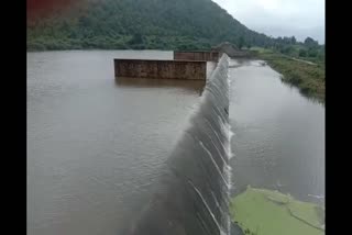 Hathmati Dam overflow 