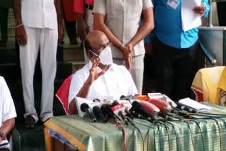 minister jayakumar criticized dmk party for violence  