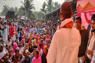 Election Campaign Meeting of the Tiwa Autonomous Council of the Congress in Batadravata