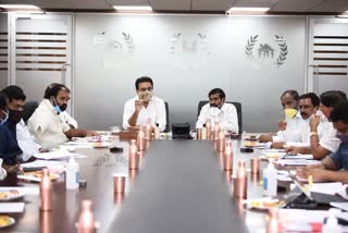 Minister ktr review on nalgonda municipalities