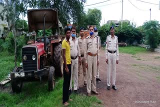 Shivpuri police arrested a thief