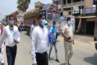 chapra overloaded truck