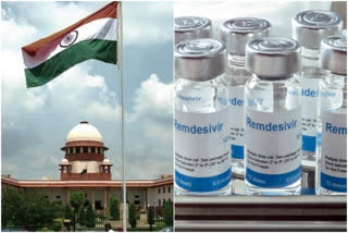 SUPREME COURT Free covid drugs from GST Goods services tax on remdesivir GST on oxygen, ventilators Exempt covid medicines from GST regime Plea in Supreme court to exempt remdesivir from gst ജിഎസ്‌ടി കൊവിഡ് ചരക്ക് സേവന നികുതി പബ്ലിക് പോളിസി അഡ്വക്കേറ്റ് സുപ്രീം കോടതി പകർച്ചവ്യാധി ചീഫ് ജസ്റ്റിസ് നതാലപതി വെങ്കട രമണ