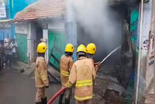 Thread Shop Fire Accident In Salem