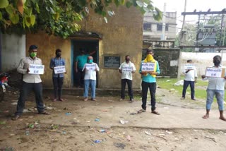 bihar state pump drivers association protestbihar state pump drivers association protest