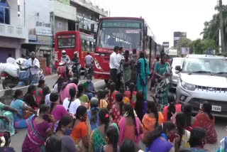 Corona Warriors Protest In Chennai