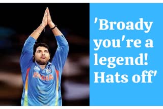 '500 Test wickets is no joke': Yuvraj Singh calls Stuard Broad a 'legend'