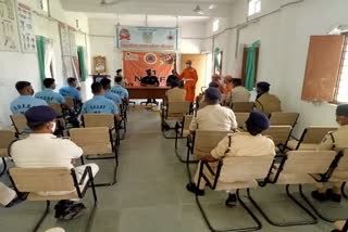 Disaster management training to SDERF and Home Guard jawans 