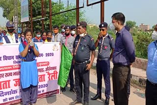 voter awareness rally organized by scout guide