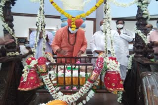  Simple Basava Jayanti celebration in vijayapura 