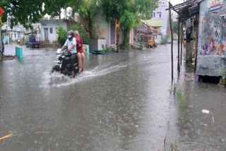 Rain: కురిసిన వర్షం-తడిసిన ధాన్యం