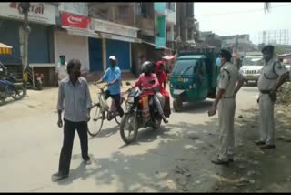 darbhanga lockdown inspection