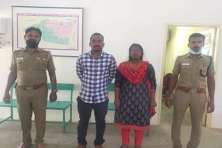 The caste-denied married romantic couple took refuge in the police station
